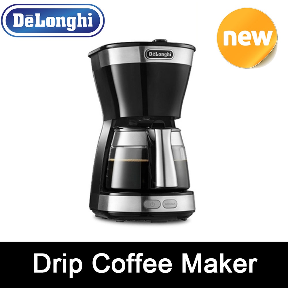 delonghi-icm12011bk-drip-coffee-maker-automatic-portable-home-cafe