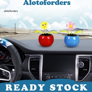 &lt;Alotoforders&gt; ของเล่นชิงช้ารถยนต์ แดชบอร์ด เต้นรํา ดอกไม้ ของขวัญ สําหรับเด็ก
