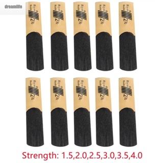 【DREAMLIFE】10pcs Saxophone Reed Set With Strength1.5/2.0/2.5/3.0/3.5/4.0 For Alto Sax Reed