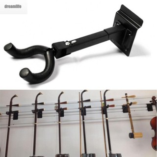 【DREAMLIFE】Guitar Wall Mount Hanger Universal Wall Guitar Hanger Mount Swivel Durable