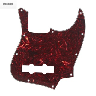 【DREAMLIFE】Perfect Replacement White Pearl For Jazz J Bass Electric Bass Pickguard