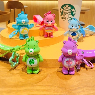 Care Bear Keychain ของแท้ พวงกุญแจ จี้รูปหมีน่ารัก เครื่องประดับ สําหรับห้อยกระเป๋า 100%❗️❗️สุดน่ารักกกก