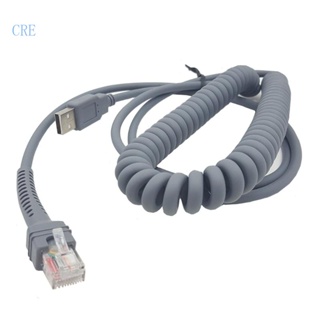 Cre สายเคเบิล USB 9 ฟุต สําหรับเครื่องสแกนบาร์โค้ด Symbol LS2208AP LS1203 LS4208 LS4278