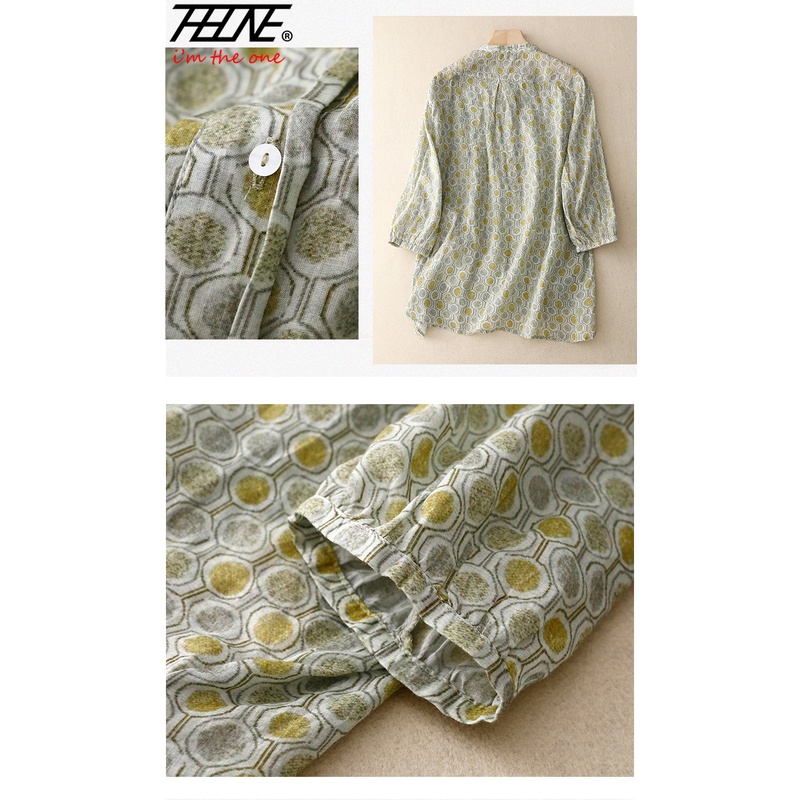 thhone-เสื้อเบลาส์ลําลอง-ผ้าฝ้าย-และผ้าลินิน-ทรงหลวม-ลายเรขาคณิต-โอเวอร์ไซซ์-แฟชั่นฤดูใบไม้ร่วง-และฤดูหนาว-สไตล์วินเทจ-สําหรับสตรี-2023