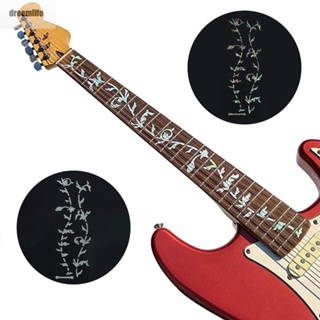 【DREAMLIFE】Fretboard Sticker Electric Guitar Fretboard Stickers Ultra-Thin 27.8*10cm Bass