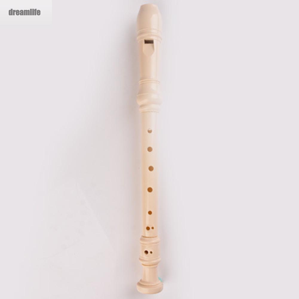 dreamlife-8-hole-soprano-recorder-treble-flute-school-recorders-w-cleaning-rod-amp-case-new