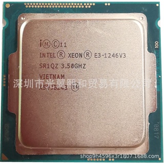 2023intel Xeon E3-1245v3 SR14T สายไฟ 3.40G Quad Core 84W LGA1150 BEFR