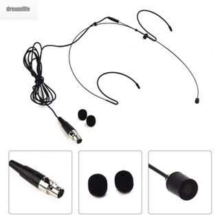 【DREAMLIFE】Microphone Cover - 45db±3db 100-20KHZ Black For Sennheiser Headset Mic