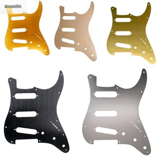 【DREAMLIFE】Guitar Pickguard Fittings Accessories Aluminum For Strat Electric Guitars