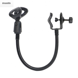 【DREAMLIFE】Holder Clip 28-40mm 3.5cm Broadcasting Live Flexible For Radio Gooseneck