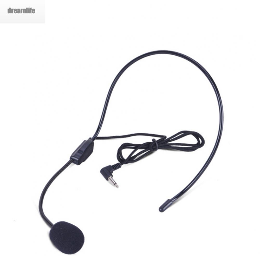 dreamlife-headset-microphone-for-teaching-for-teaching-meeting-head-mounted-wired