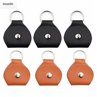 【DREAMLIFE】Guitar Pick Holder Plectrum Bag Plectrum 27mm Black Cases Bag High Quality