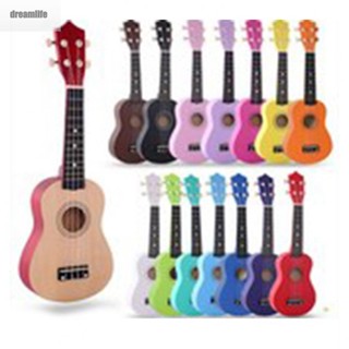 【DREAMLIFE】Ukulele Kit Kids Gift With Bag 21 Inch Beginners Musical Instruments Wood