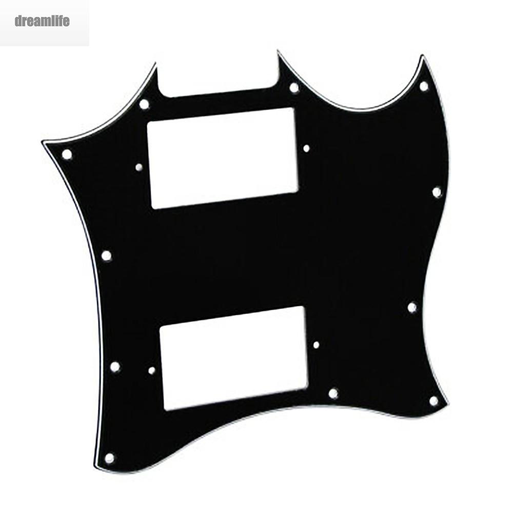 dreamlife-full-face-pickguard-sg-g-310-scratch-plate-for-epiphone-sg-style-guitars-black