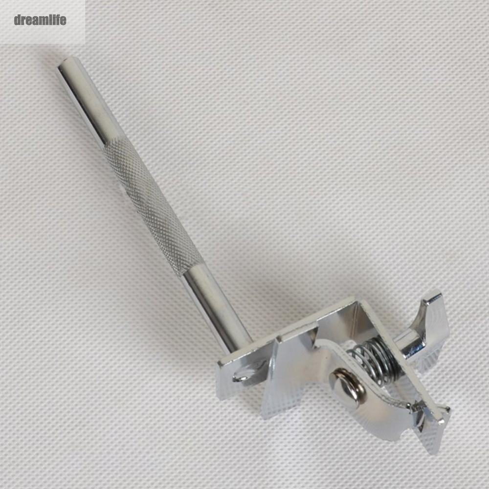 dreamlife-cowbell-holder-0mm-0-39-21cm-8-27-long-l-shaped-rod-metal-silver