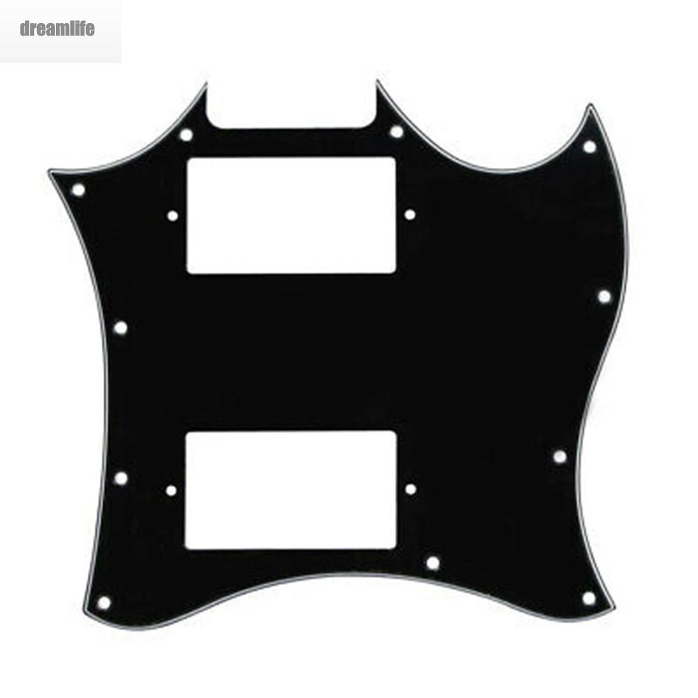 dreamlife-full-face-pickguard-sg-g-310-scratch-plate-for-epiphone-sg-style-guitars-black