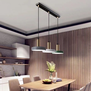 โคมไฟระย้า แบบแขวนเพดาน สไตล์นอร์ดิก มินิมอล สร้างสรรค์ สําหรับห้องครัว ห้องนั่งเล่น