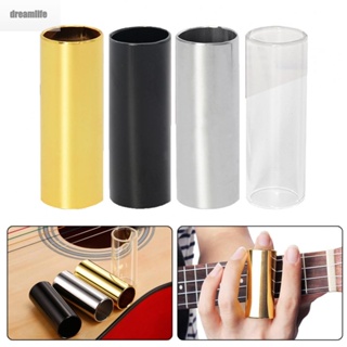 【DREAMLIFE】Guitar Slide 1pcs 304 Stainless Steel Approx.70x25mm Gold Metal/ABS Seamless ABS
