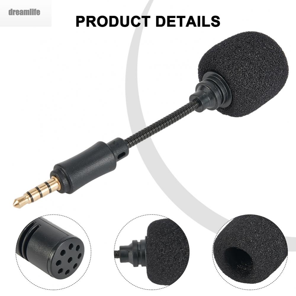 dreamlife-professional-35mm-jack-omni-mic-ideal-for-cellphone-and-for-sound-card-recording