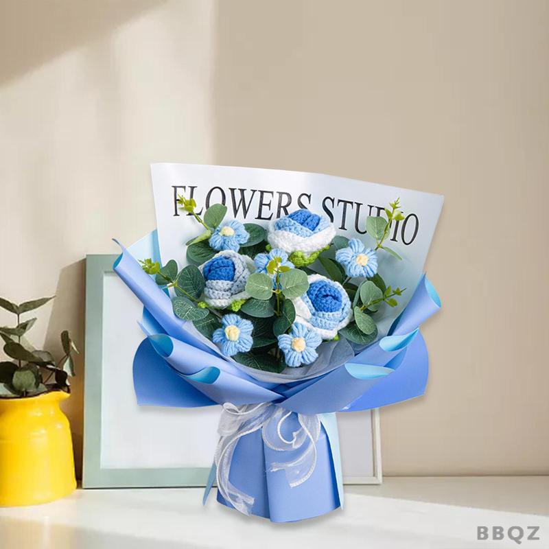 bbqz01-ช่อดอกไม้ประดิษฐ์-แฮนด์เมด-สําหรับวันวาเลนไทน์-วันแม่-ของขวัญวันเกิด