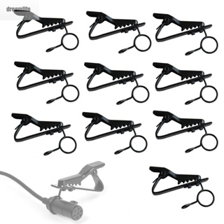 【DREAMLIFE】Tie Clip Accessories Collar Equipment Iron Lapel Metal Mic Replacement