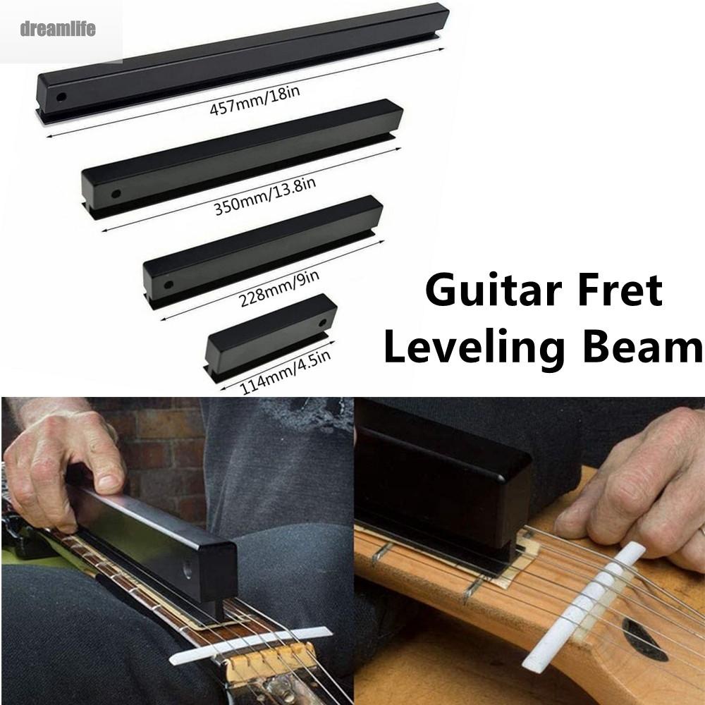 dreamlife-sanding-beam-fret-fret-sanding-luthier-tool-string-straightener-aluminum-alloy