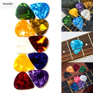 【DREAMLIFE】Guitar Picks 0.46mm Thickness 12PCS 26x30mm Acoustic Electric Bass Guitar