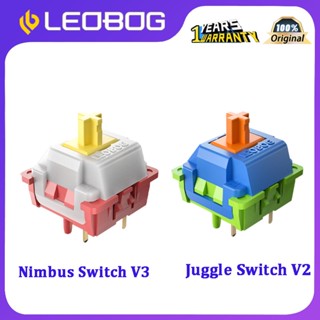 Leobog สวิตช์จูกเกิล V2 | Nimbus switch V3 สวิตช์คีย์บอร์ด ห้าพิน