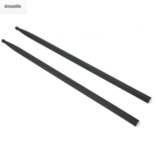 【DREAMLIFE】Drumsticks Black Length 16 One Pair 120g 5A Carbon Flexible High Quality