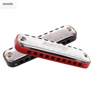 【DREAMLIFE】Easttop T10 1 Harmonica in Key of C Professional Blues Mouth Organ for Musicians