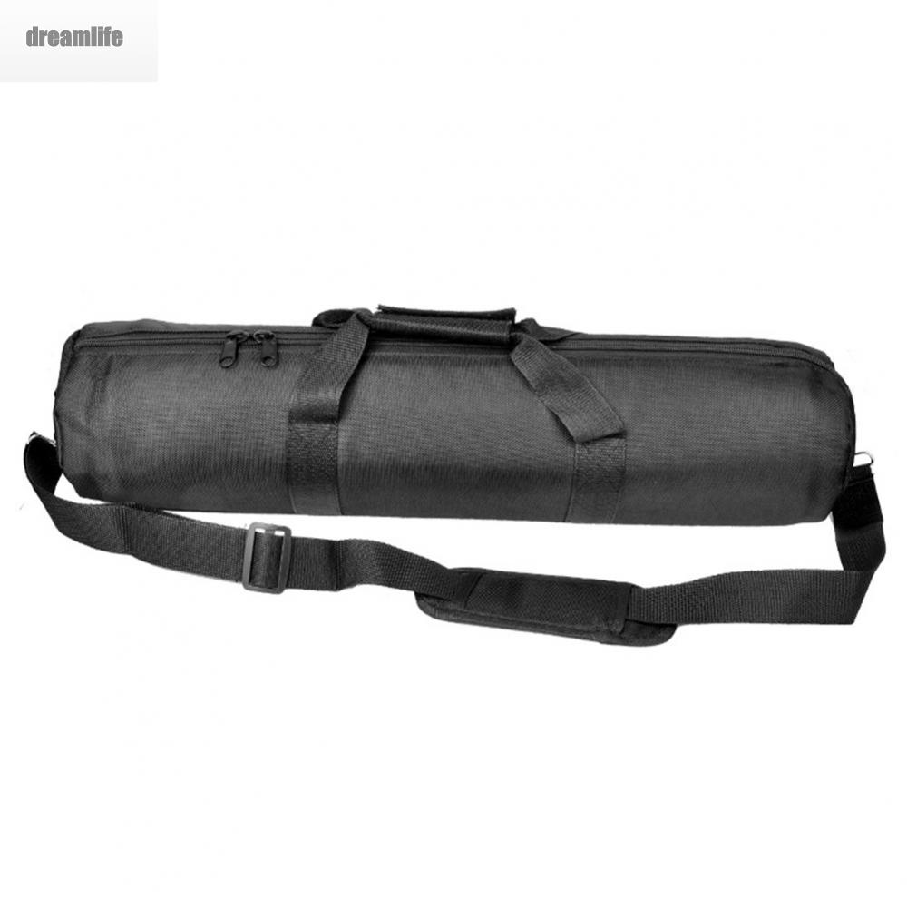dreamlife-tripod-bag-black-carrying-diameter-13cm-handbag-nylon-sponge-storage-case