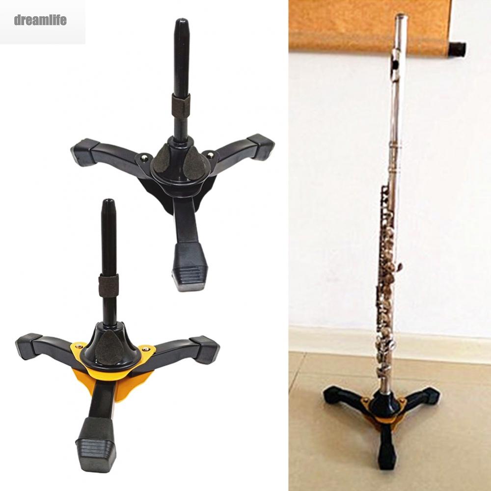 dreamlife-sturdy-metal-clarinet-flute-oboe-stand-holder-for-wind-instrument-storage