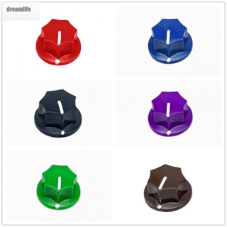 【DREAMLIFE】1x Replacement 6.35mm MXR Guitar Effect Pedal Plactic Knobs Colorful Accessories