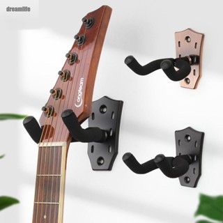 【DREAMLIFE】Hanger Wall Mount Bass Bracket For Bass Ukulele Guitar Wall Mount Hangers