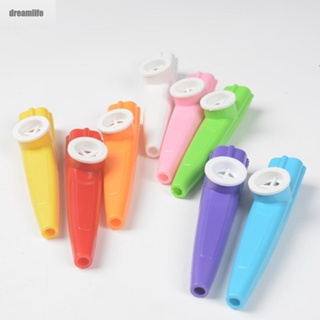 【DREAMLIFE】1 X Kazoo Yellow 11.4X2.6X2.5CM Approx.10g For Birthday Parties For New Year
