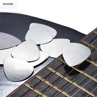 【DREAMLIFE】Guitar Picks Guitar Parts Stainless Steel Thickness 0.3mm High Quality