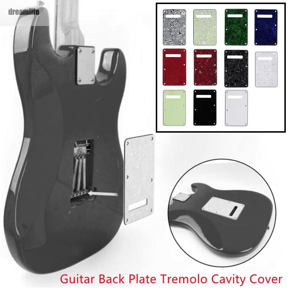 dreamlife-back-plate-tremolo-cavity-cover-for-strat-electric-guitar-3-ply-tremolo-cover