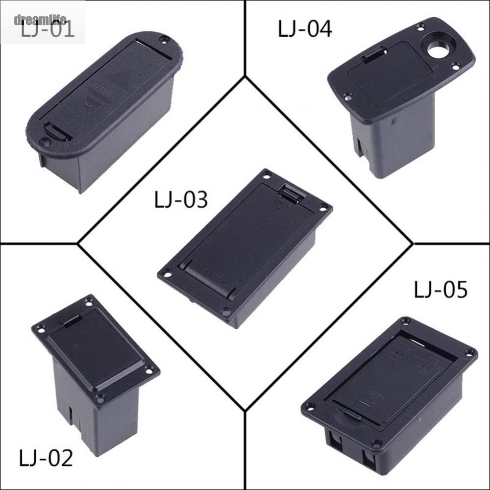 dreamlife-9v-battery-box-parts-pickup-plastic-stand-bass-compartment-replacement