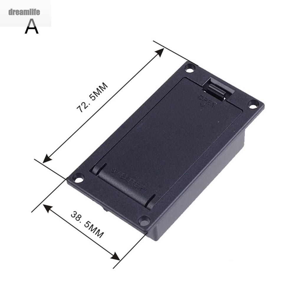 dreamlife-9v-battery-box-parts-pickup-plastic-stand-bass-compartment-replacement