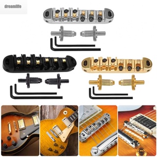 【DREAMLIFE】TuneOMatic Guitar Bridge Roller Saddles Parts for LP SG Electric Guitars yGjyJSi