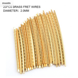 【DREAMLIFE】Guitar Fret Wire 19pcs 2.2mm 25g Accessories For Classic Acoustic Guitar