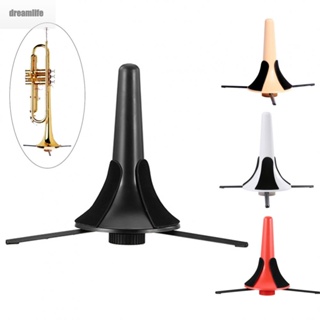 【DREAMLIFE】Trumpet Stand Metal Leg Base Plastic Stand Small Bracket Trumpet Stably