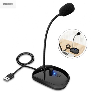 【DREAMLIFE】PC Microphone 259.2g For Computer For Desktop PC Gaming Laptop Microphone
