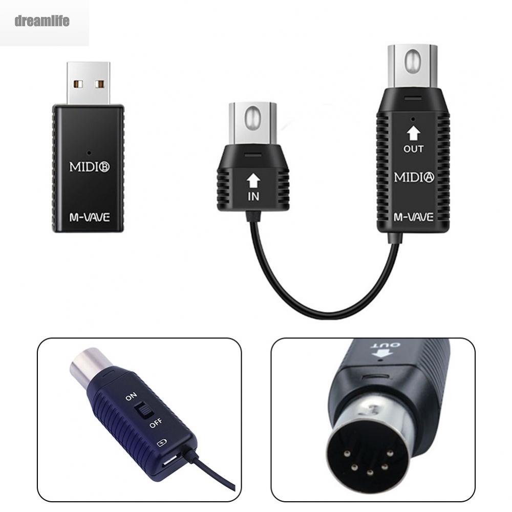 dreamlife-midi-to-usb-cable-connector-interface-adapter-m-vave-midi-adapter-system