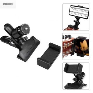 【DREAMLIFE】Guitar Head Clip Samrtphone Desktop Holder 115 X 95 X 85mm 1pcs Accessories