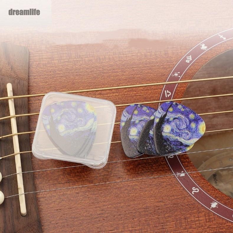 dreamlife-guitar-picks-smooth-ukulee-0-46-0-71-0-96mm-for-acoustic-3pcs-celluloid