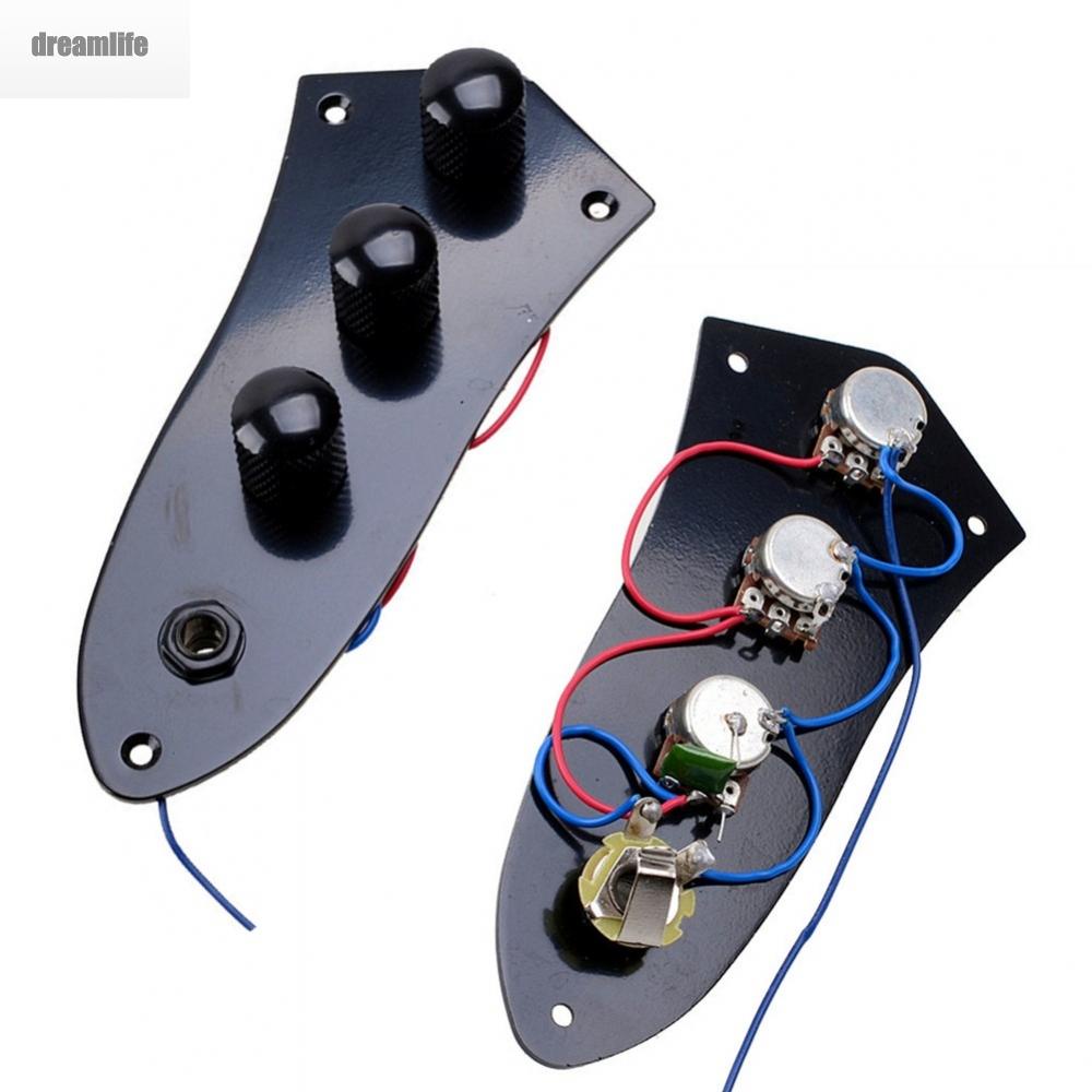 【DREAMLIFE】BASS Assembly For Jazz Bass JB Jazz Style With 3 Screws With