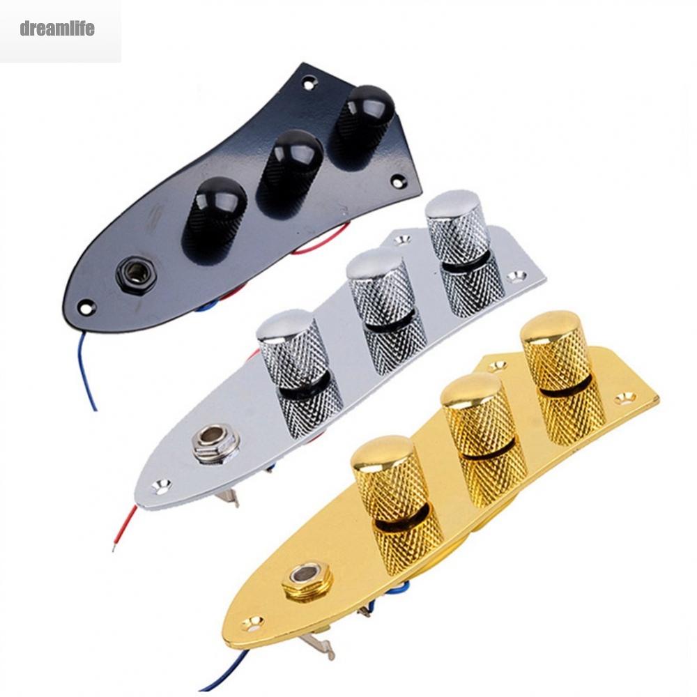 dreamlife-bass-assembly-for-jazz-bass-jb-jazz-style-with-3-screws-with-knobs-pots