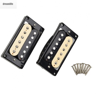 【DREAMLIFE】Guitar Pickups 4 Screws ABS Bobbin Approx.150g B Represents Bridge Guitar Neck