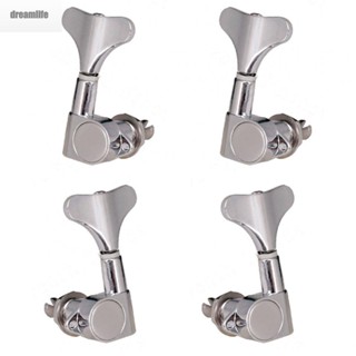 【DREAMLIFE】Bass Tuning Pegs 12*5*2cm 1:18 20mm 33mm 4 PCS 80g Black Chrome Hot Sale